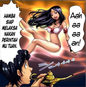 Aladin Dan Jin Penunggu Lampu jaib